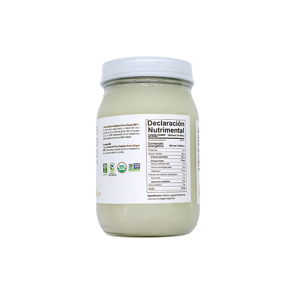 Aceite de coco extra virgen orgánico NBF 450ml - 2