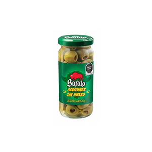 Aceituna deshuesada Búfalo 220g
