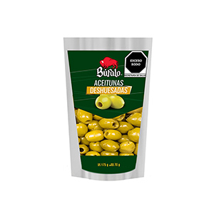Aceituna deshuesada doypack Búfalo 175g