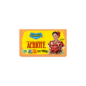 Adobo de achiote pasta La Anita 110g