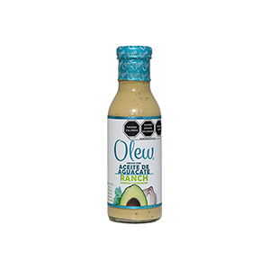 Aderezo ranch con aceite de aguacate Olew 354g