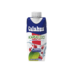 Agua de coco con arándano Acapulcoco 330ml