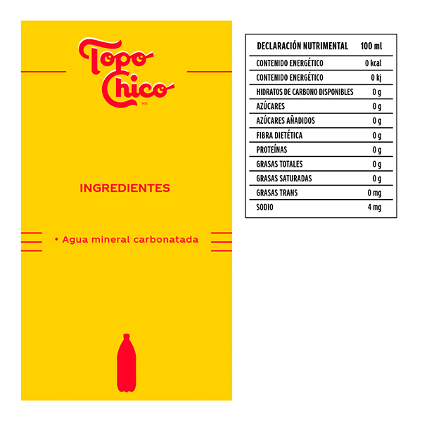 Agua mineral Topo Chico 1.5L - 2