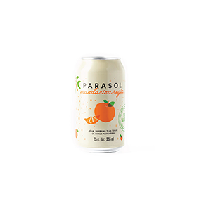 Agua mineral mandarina regia Parasol 355ml