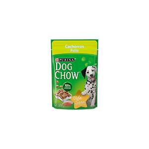 Alimento húmedo para cachorro sabor pollo Dog Chow 100g