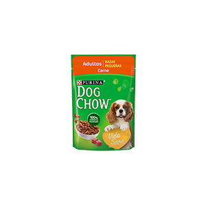 Alimento húmedo para perro raza pequeña sabor Carne Dog Chow 100g