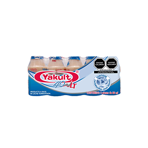 Alimento lácteo fermentado sin azúcar Yakult 80ml (5-pack)