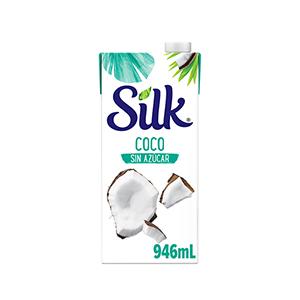 Leche de coco sin azúcar Silk 946ml