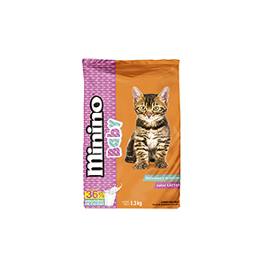 Alimento seco para gatito Minino 1.3Kg