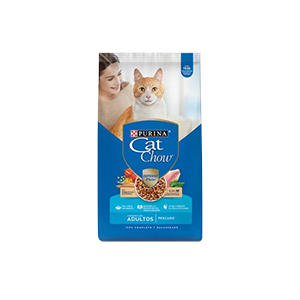 Alimento seco para gato sabor pescado Cat Chow 3Kg