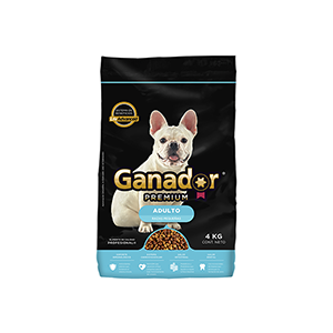 Alimento seco para perro adulto raza pequeña Ganador Premium 4Kg