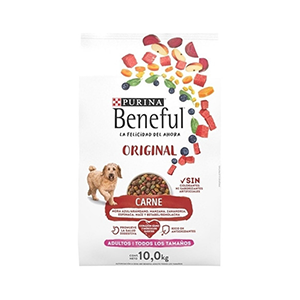 Alimento seco para perro sabor carne Beneful 10Kg