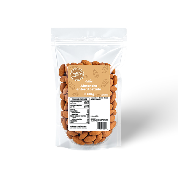 Almendra entera tostada Calii 200g - 2