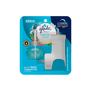 Aparato y repuesto paraíso azul Glade 21ml