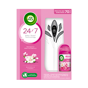 Aromatizante magnolia cherry aparato + repuesto Air Wick 250ml