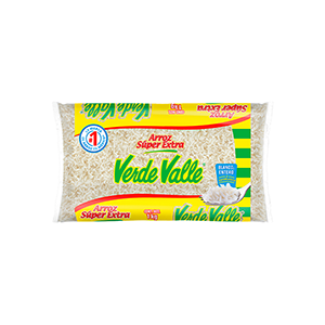 Arroz súper extra Verde Valle 1kg