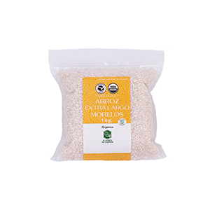 Arroz blanco orgánico El Huerto de Carmen 1kg