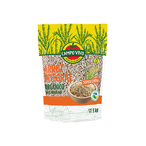 Arroz integral orgánico Campo Vivo 1kg
