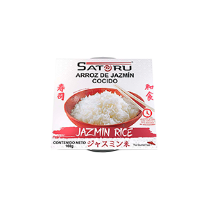Arroz jazmín cocido Satoru 160g