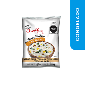 Arroz poblano risotto Cheffry 340g