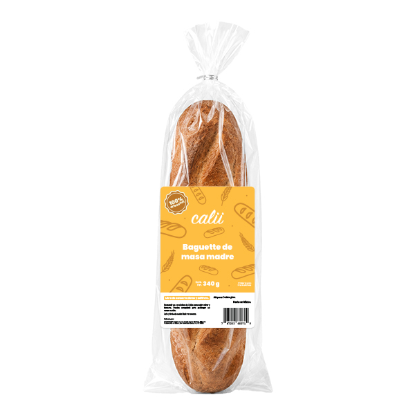 Baguette artesanal de masa madre Calii 340g - 2