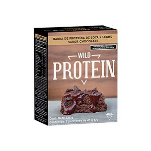 Barra de proteína chocolate Wild Foods 225g