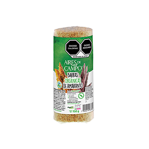 Barras de amaranto orgánicas Aires de Campo 150g