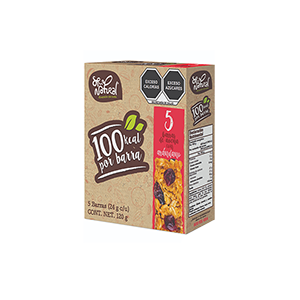Barras de avena con arándanos Sr. Natural 120g (5-pack)