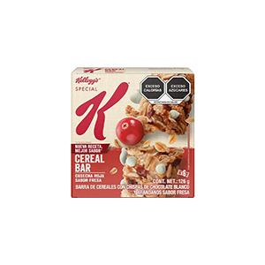 Barras de cereal cosecha roja Special K 126g