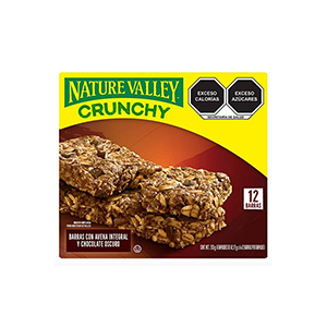 Barras de granola avena y chocolate Nature Valley 210g