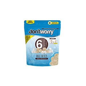 Barritas de arroz sabor malvavisco Don't Worry 50g