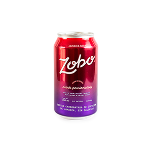 Bebida de jamaica sin azúcar lata Zobo 355ml