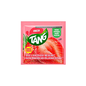 Bebida en polvo sabor fresa Tang 11g