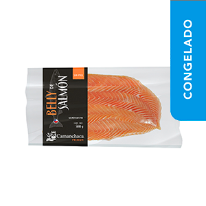 Belly de salmón sin piel Camanchaca 500g