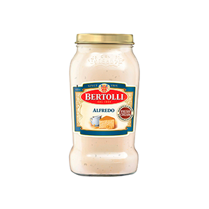 Salsa para pasta clásica alfredo Bertolli 425g