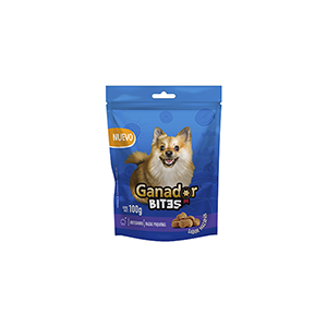 Bites para perro raza pequeña sabor mazapán Ganador 100g
