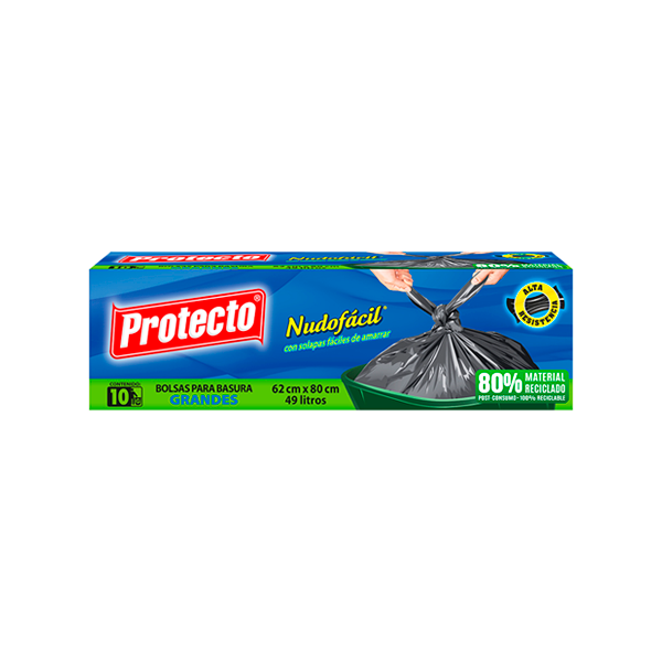 Bolsa de basura grande Protecto 10pz