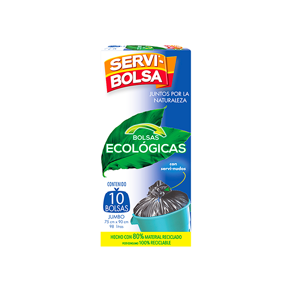 Bolsa jumbo ecológica Servibolsa 10pz