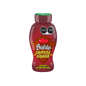 Salsa chipotle líquida Búfalo 260g