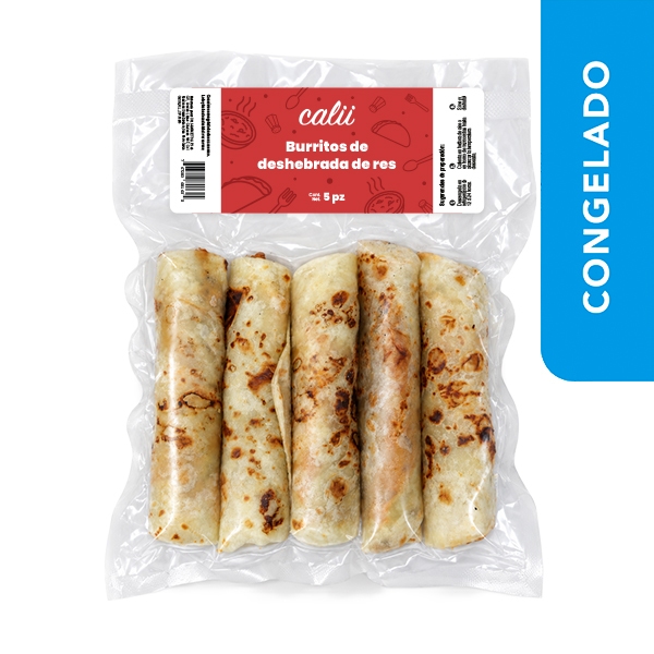 Burritos de deshebrada de res Calii 250g (5pz) - 2