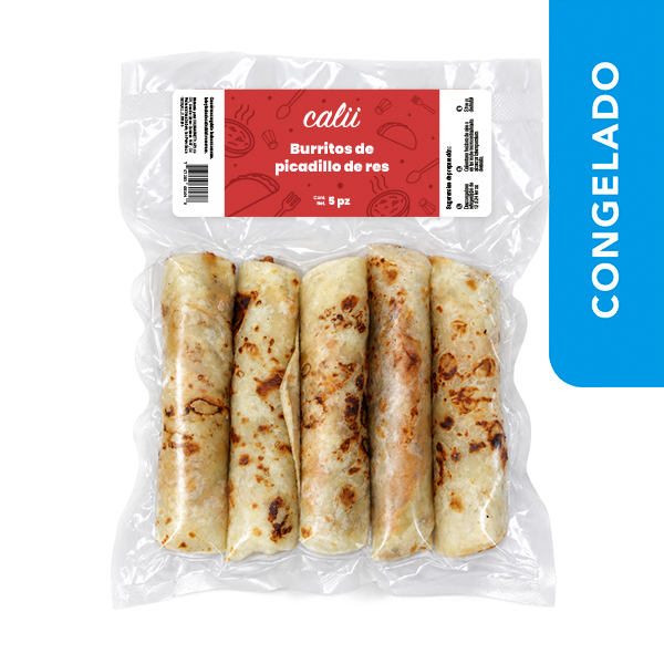 Burritos de picadillo de res Calii 250g (5pz) - 2