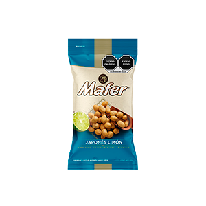 Cacahuates japonés limón Mafer 170g