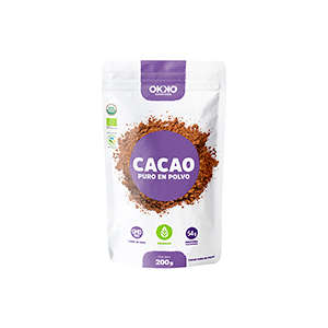 Cacao en polvo orgánico Okko 200g