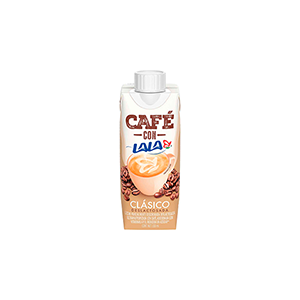 Café clásico con leche deslactosada LALA 330ml
