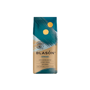 Café gourmet tostado y molido espresso Blasón 400g