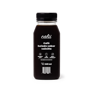 Café helado con proteína sabor vainilla Calii 240ml