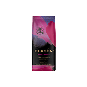 Café premium tostado y molido Pluma Oaxaca Blasón 340g