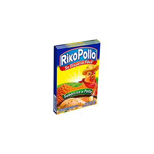 Caldo de pollo en cubos de 11g RikoPollo 20pz