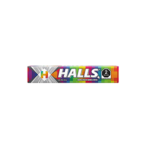 Pastillas sabor frutas Halls 9pz