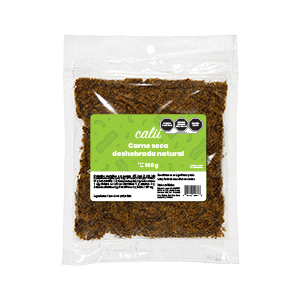 Carne seca deshebrada natural Calii 100g